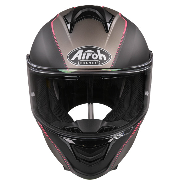 Airoh Airoh spark flow helmet - black/pink matt (small)